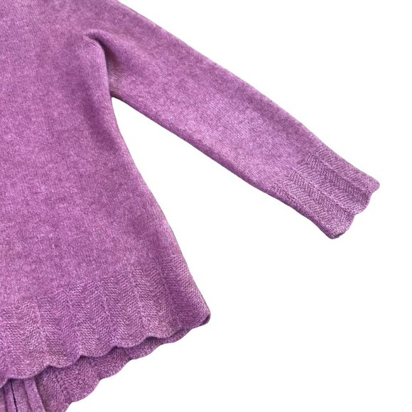 McDonald New Zealand Zip-Down Cardigan Sweater Wool Possum Size XS Women's - Picture 10 of 12